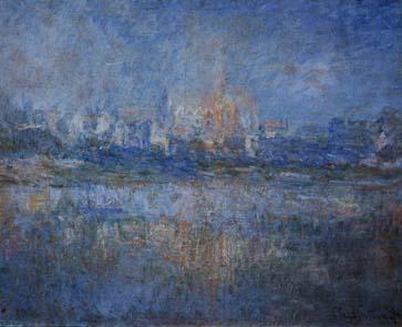 Claude Monet Vetheuil in the Fog Germany oil painting art